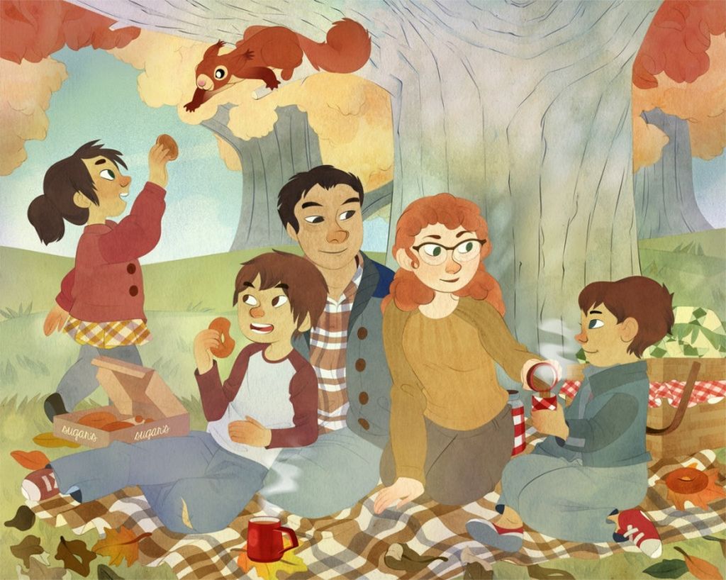 Τι πραγματικά σημαίνει οικογένεια μέσα από 8 υπέροχα σκίτσα - εικόνα 4