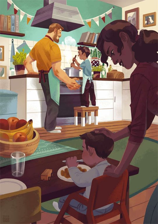 Τι πραγματικά σημαίνει οικογένεια μέσα από 8 υπέροχα σκίτσα - εικόνα 1